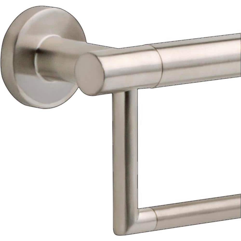 Stainless Steel 26" Wall Mounted Double Towel Bar