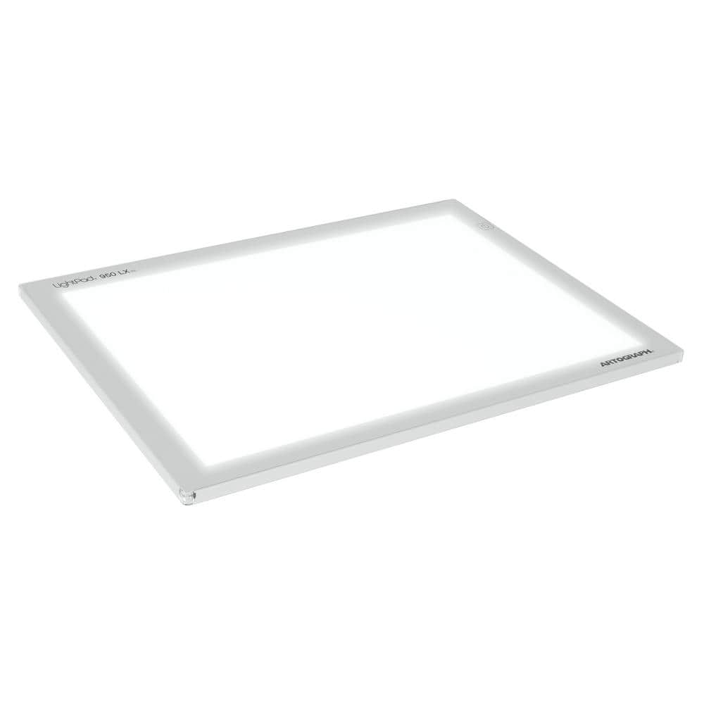 ARTOGRAPH LightPad 950 LX - 24 in. x 17 in. Thin, Dimmable LED Light Box for Tracing, Drawing, Silver -  25950