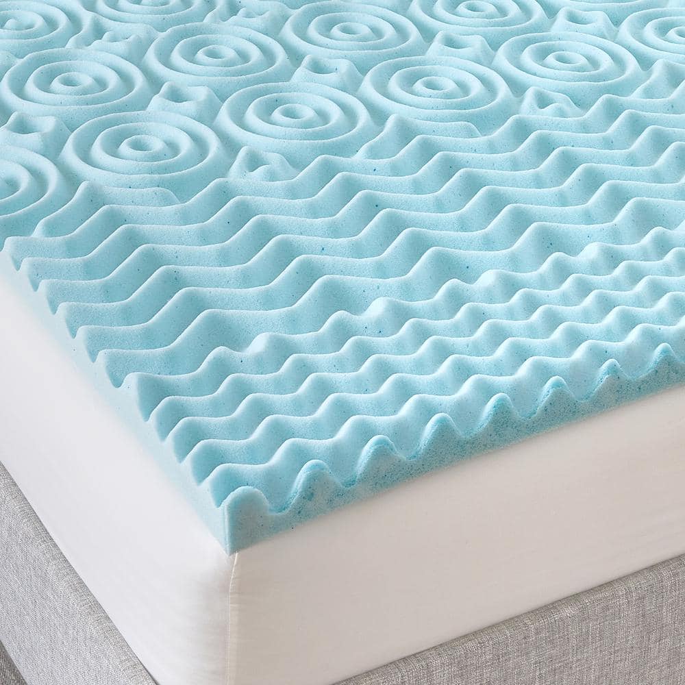 California King Gel-Infused Memory Foam Mattress Topper