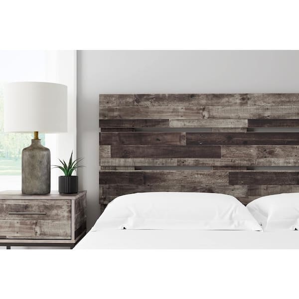 Neilsville Dark Gray Queen Panel Headboard