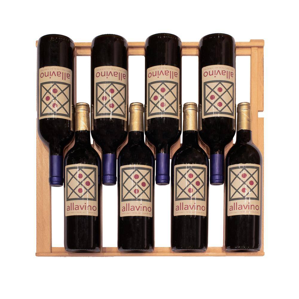 Allavino 55 Bottle Stainless Steel Freestanding Wine Refrigerator
