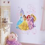2.5 in. x 27 in. Disney Princess Wall Graphix Peel and Stick Giant Wall Decal (1-Piece)