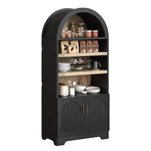 71" Bestier Arched Pantry Cabinet with Doors only
