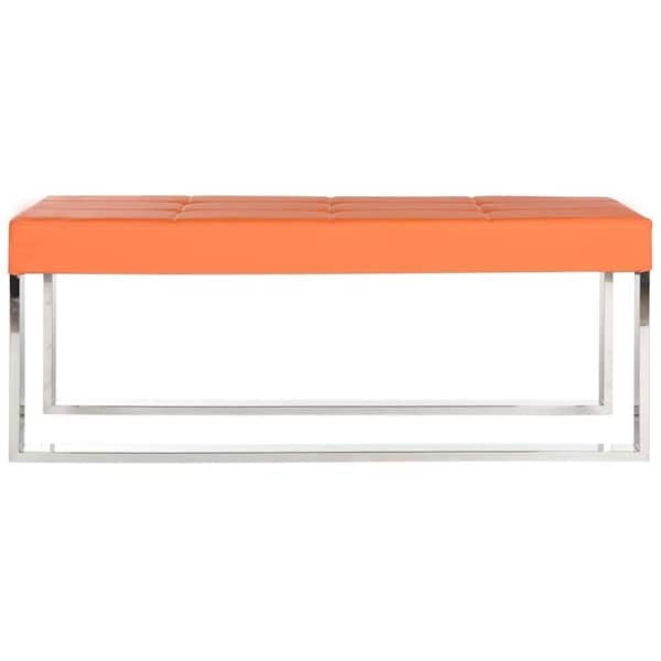 SAFAVIEH Mark Orange Bench