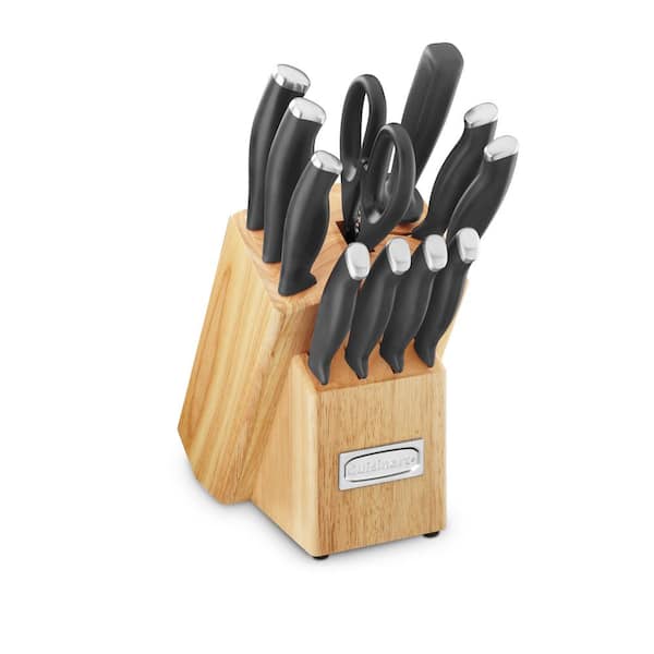 Cuisinart 17-Piece Artiste Collection Cutlery Knife Block Set Stainless Steel