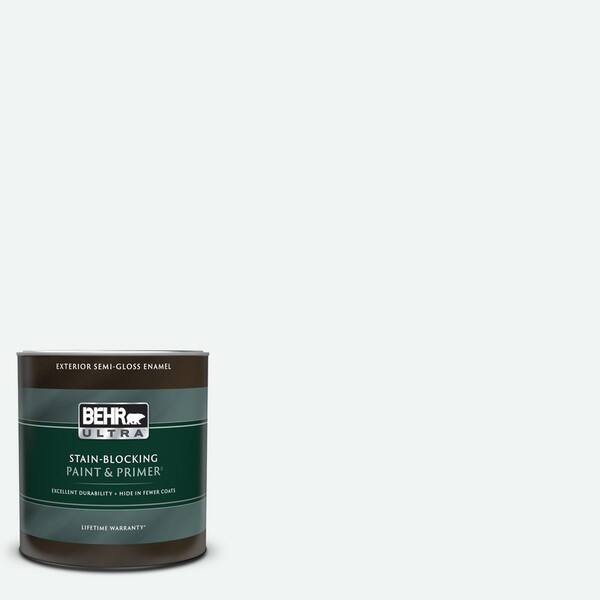 BEHR ULTRA 1 qt. BLW09 Bakery Box SemiGloss Enamel Exterior Paint