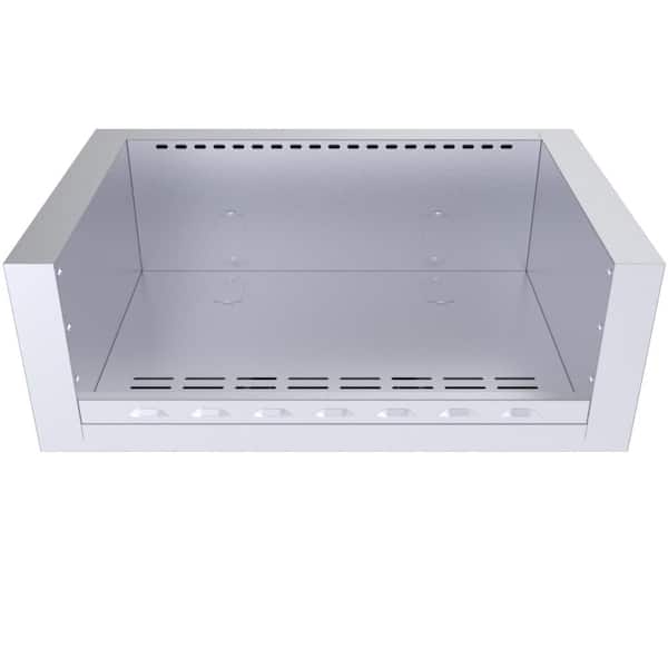 40.25 in. x 25.75 in. x 14.5 in. 304 Stainless Steel Universal Appliance Insulated Jacket