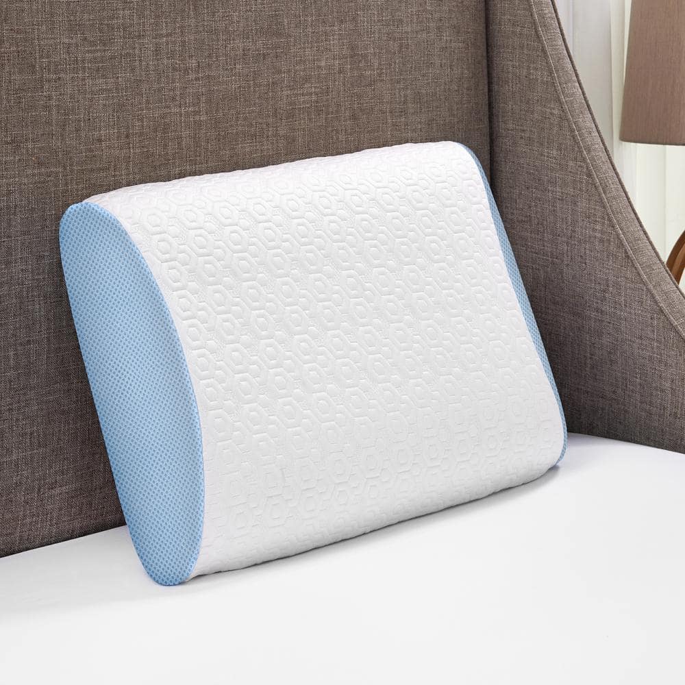 BODIPEDIC Supreme Cool AeroFusion Memory Foam Standard Bed Pillow 75016 ...
