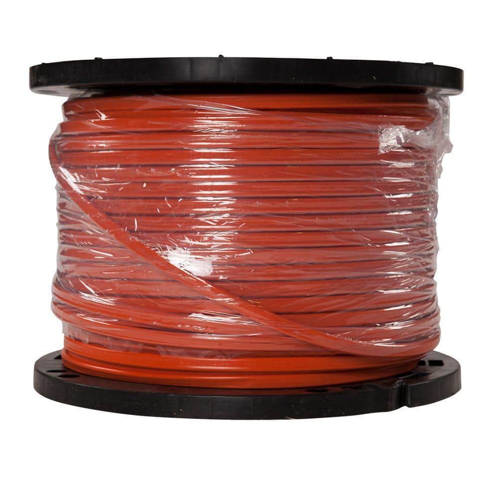 10 AWG 3 Conductor, NM-B Wire with ground, Orange, 250ft, 500ft, or 1000ft  Coil