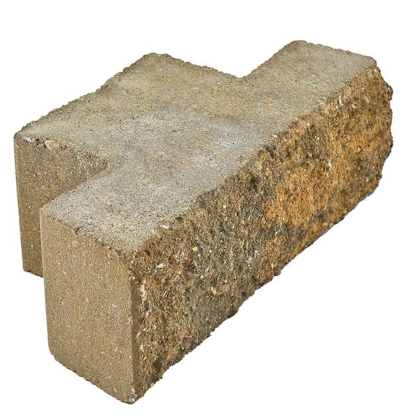 Mutual Materials 4 in. x 12 in. Tango Concrete Garden Wall Blocks