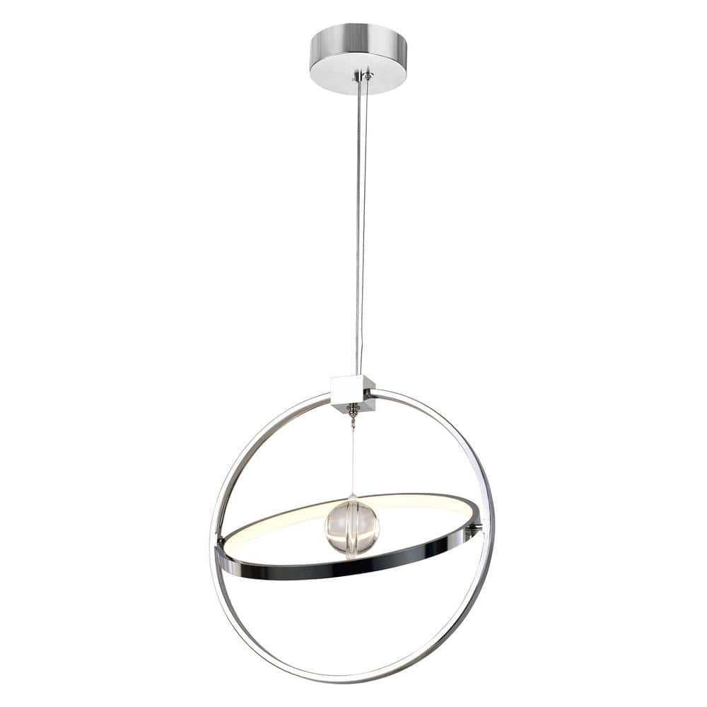 Colette LED Chandelier With Chrome Finish price history on PriceWatchPro
