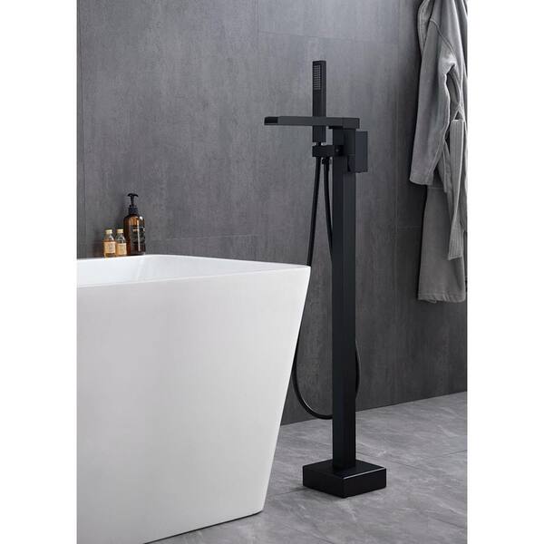 Matrix Decor Single Handle Waterfall, Home Depot Freestanding Bathtub Faucets