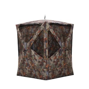 Prowler 300 Tall Pop-Up Portable Hunting Blind in Woodland Camo