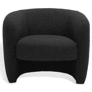 Everly Black Accent Chair