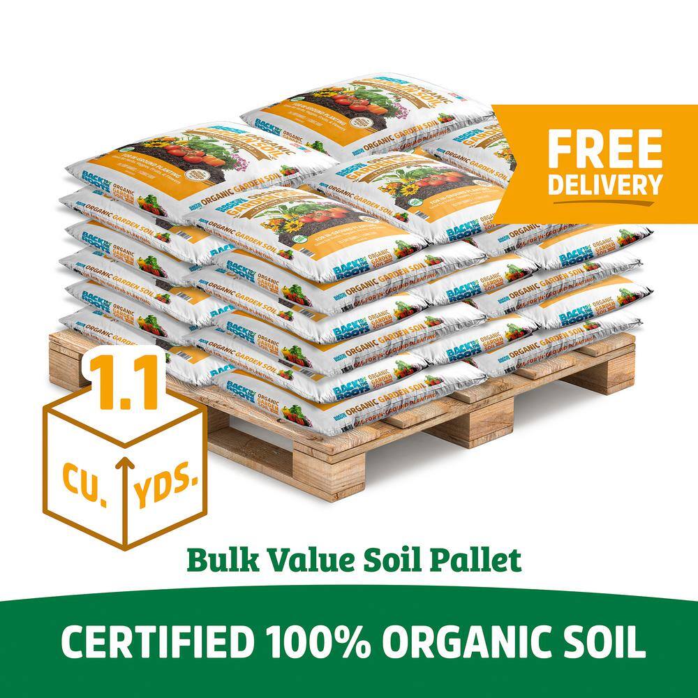 Back to the Roots Organic Bulk Garden Soil (30 1 cu. ft. Bags) 47041DS