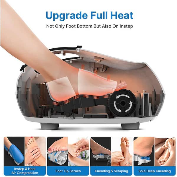 Shiatsu Foot Massager Machine with Heat – RENPHO US