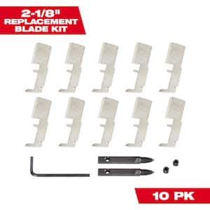 2-1/8 in. SWITCHBLADE High Speed Steel Blade Replacement Kit (10-Blades)