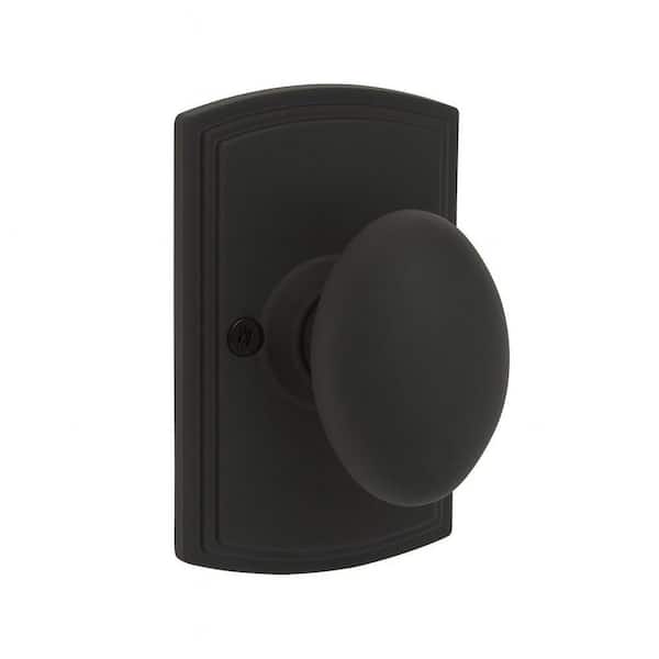Italian Collection Canova Black Dummy Door Knob