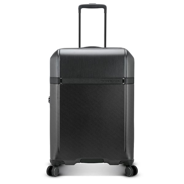 Vulkan 26 in. Hardside Expandable Spinner Luggage, Black