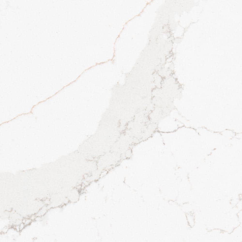 VIATERA Quartz Countertop Sample in Calacatta Suprema LX-C006-VT