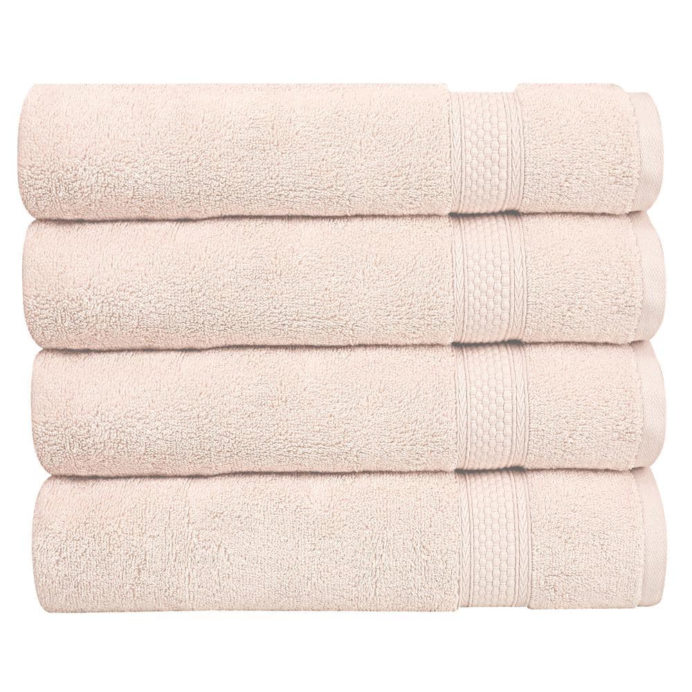 A1 Home Collections A1HC Bath Towel 500 GSM Duet Technology 100% Cotton ...