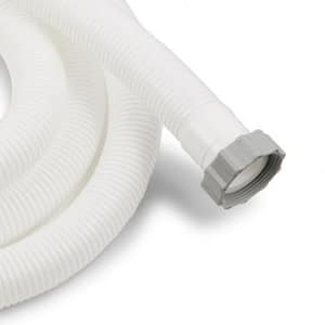 1.5 in. x 15 ft. Replacement Pool Pump Hose Accessory with Nuts