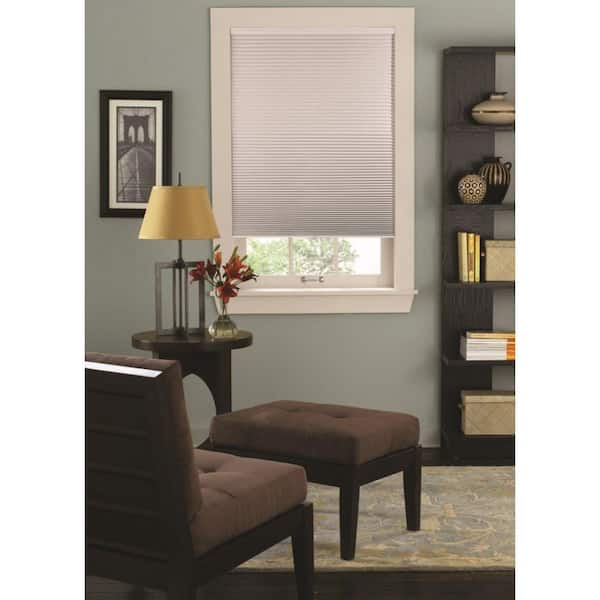 Bali Cut-to-Size White Dove 9/16 in. Cordless Blackout Cellular Shade - 41.5 in. W x 72 in. L (Actual Size is 41 in. W x 72 in. L)