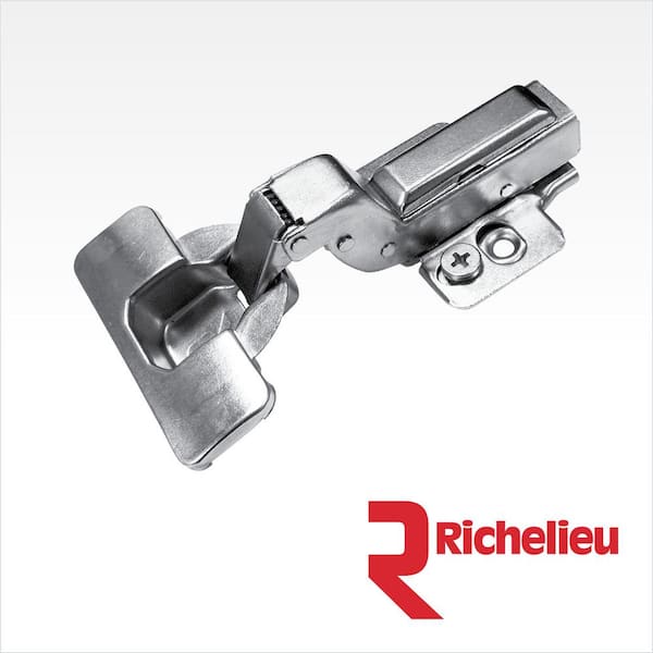 Richelieu Hardware RCS 35 mm Full Inset Nickel Spring Closing for