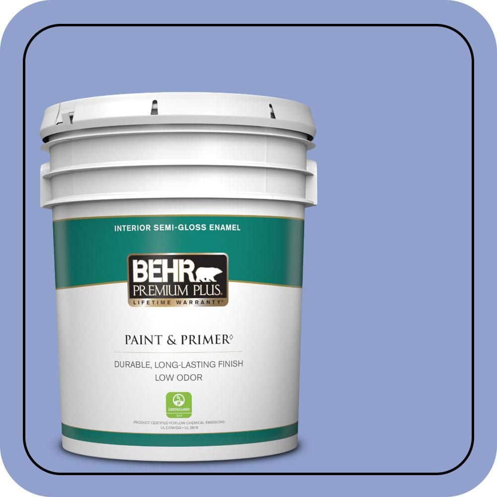 5 gal. #600B-4 Pageant Song Semi-Gloss Enamel Low Odor Interior Paint & Primer price history on PriceWatchPro