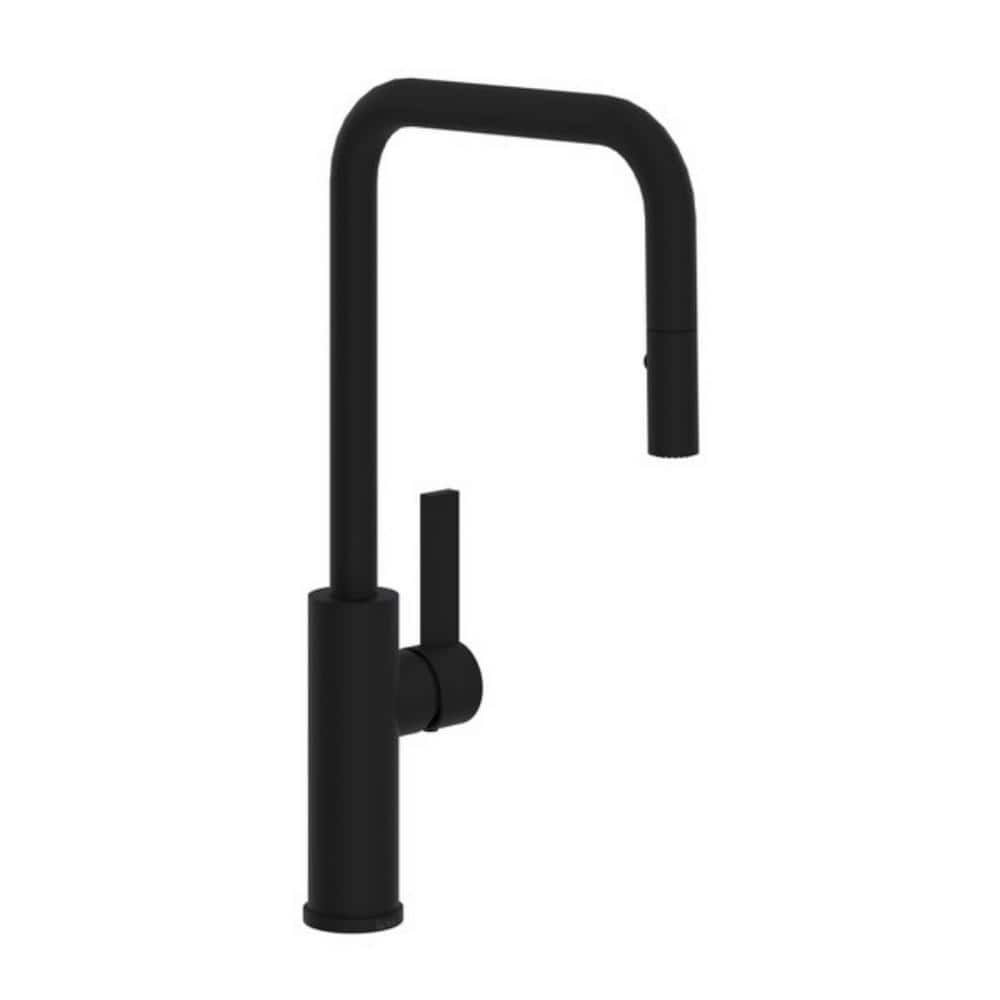 ROHL Tuario Single Handle Pull Down Sprayer Kitchen Faucet with