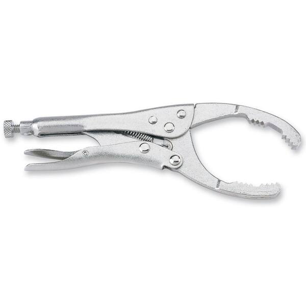 2-Pack Adjustable Locking Oil Filter Pliers Wrench
