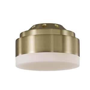 Aspen Burnished Brass Ceiling Fan LED Light Kit