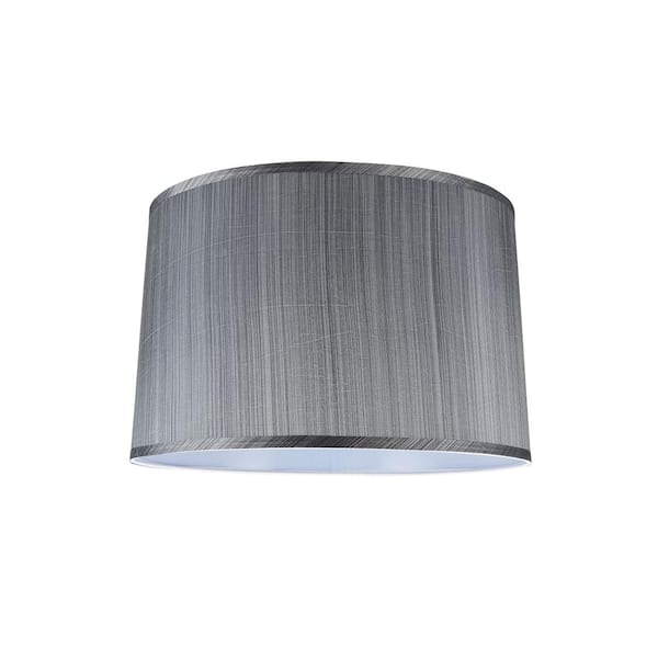 Aspen Creative Corporation 18 In X 11 5 Grey And Black Striped Pattern Hardback Empire Lamp Shade 32253 The Home Depot Aspen Creative Corporation 18 In X 11, Black And White Striped Lamp Shade