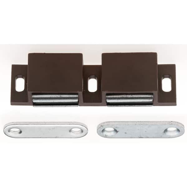 Magnetic Cabinet Touch Latch, Brown, RAA Hardware