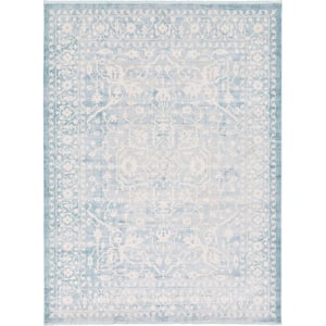New Classical Olympia Blue 10' 0 x 13' 0 Area Rug