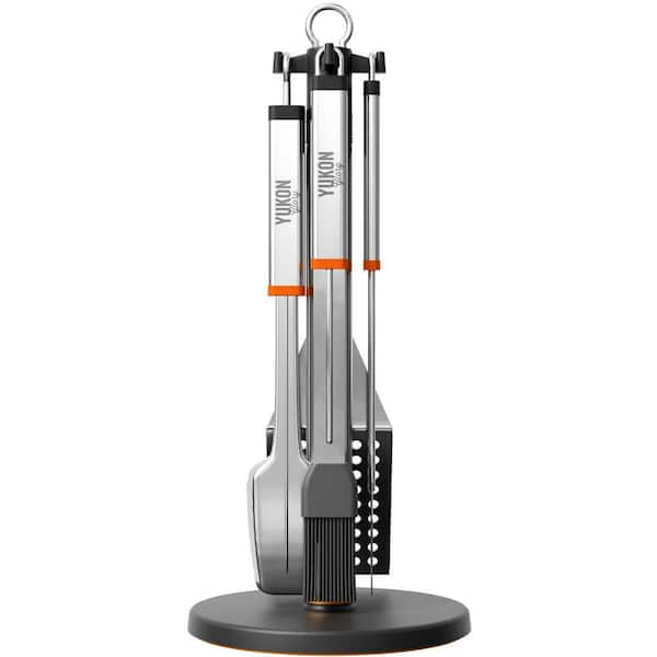 Rotating Grill Tool Stand