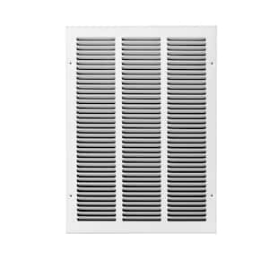 16 in. x 20 in. White Return Air Grille