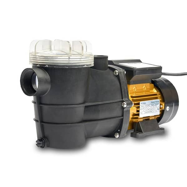 XtremepowerUS 2400 GPH Self Primming Above Ground Swimming Pool Pump with Strainer 1.5 in. NPT