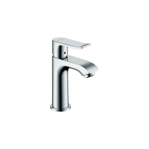 Metris Single Handle Single Hole Bathroom Faucet in Chrome