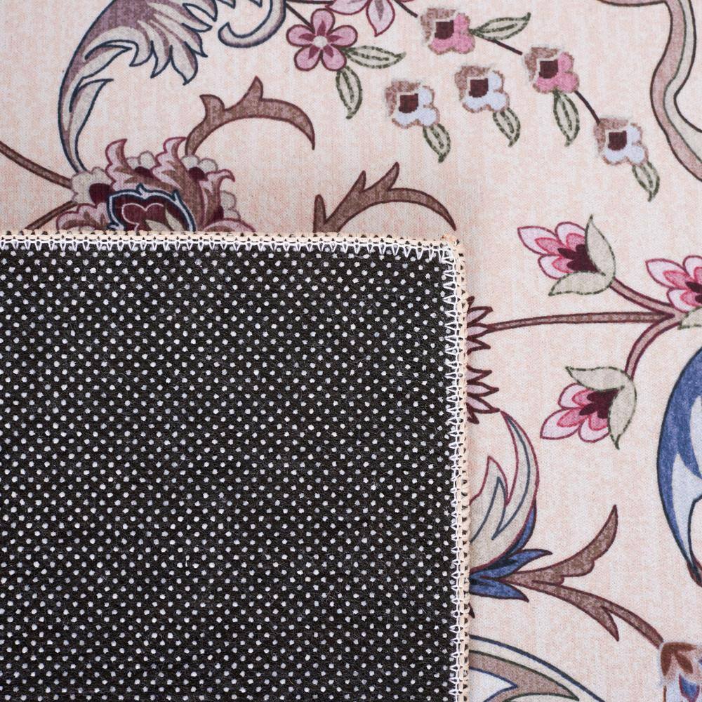 Elegant Beige & Green Synthetic 9' x 12' Tucson Area Rug