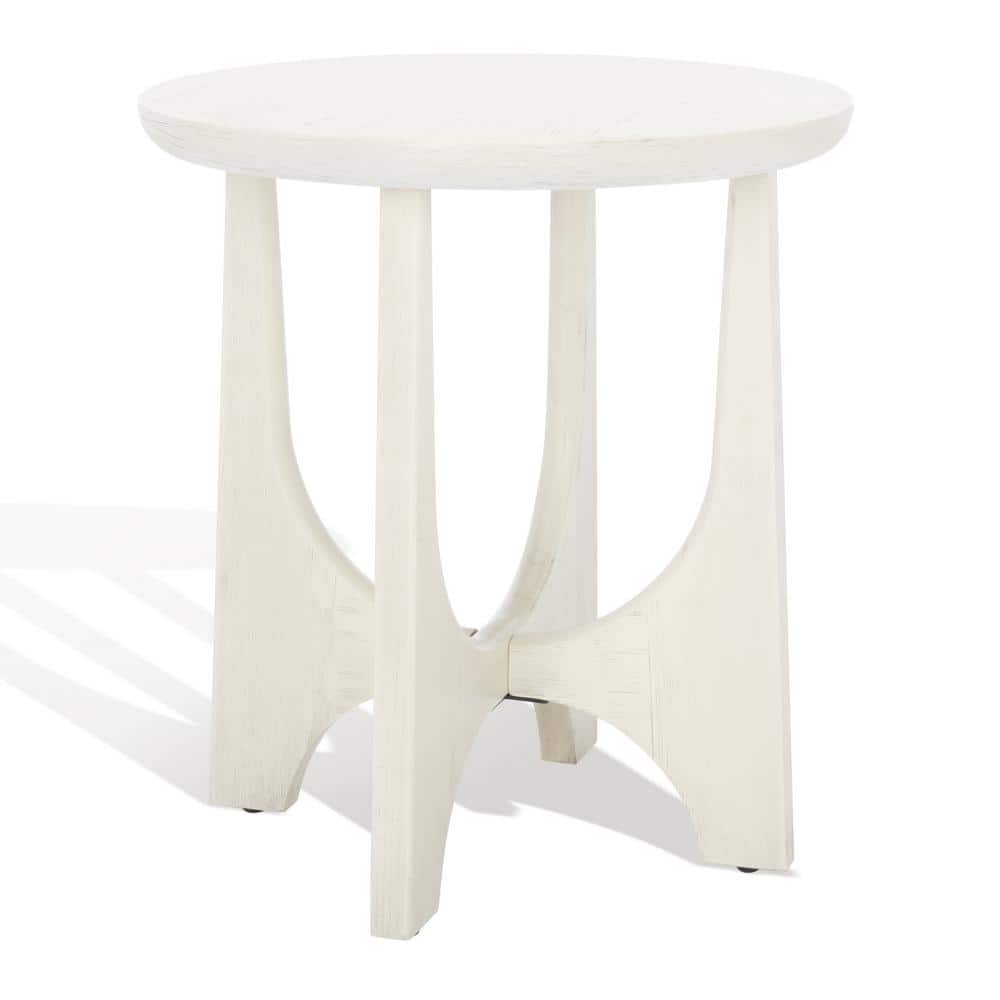 Sasha 20 in. Medium Oak Round Wood End Table - thumbnail 10