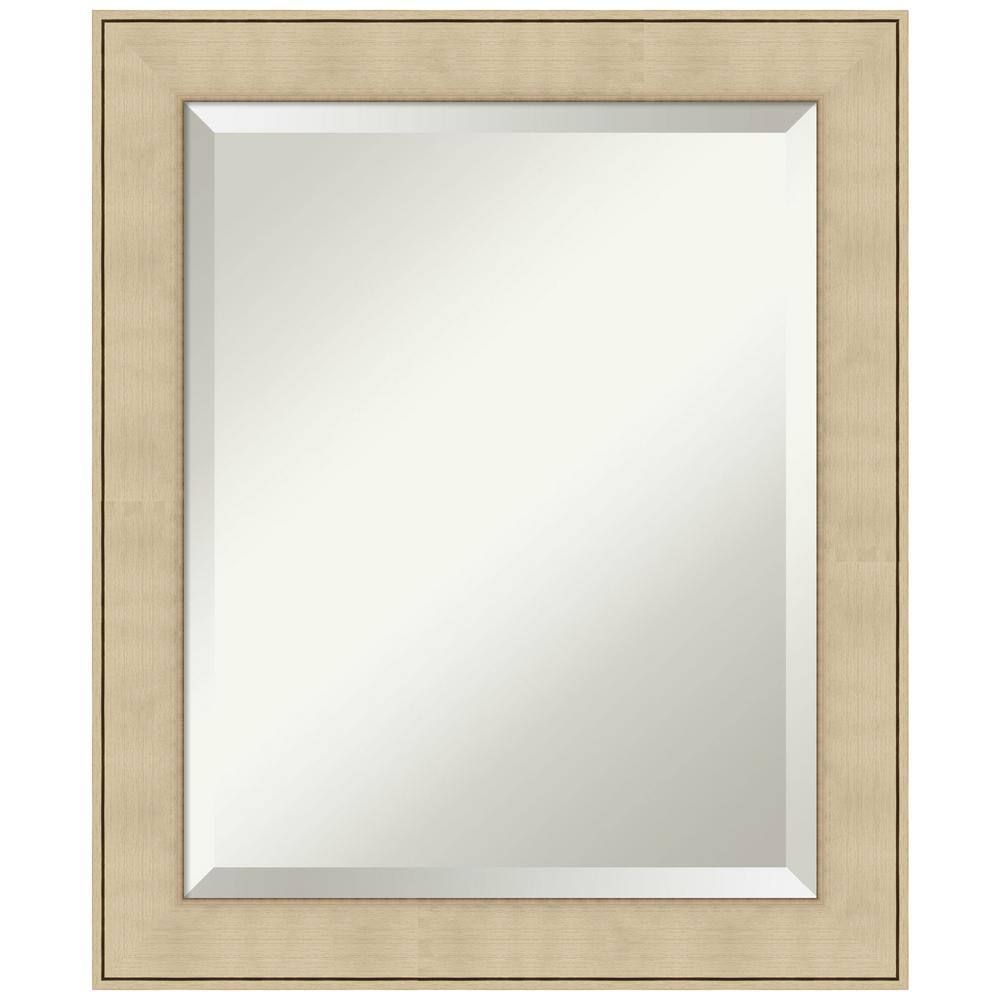 Medium Rectangle Classic Honey Silver Beveled Glass Casual Mirror (24 in. H x 20 in. W) price history on PriceWatchPro