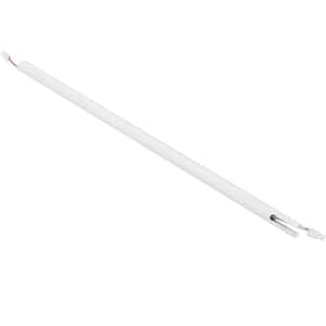 18 in. White Extension Downrod for DC Ceiling Fan