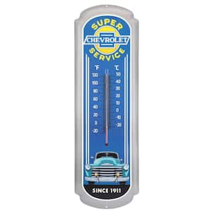 Open Road Brands Full Service Garage Metal Wall Thermometer 90185316-s -  The Home Depot