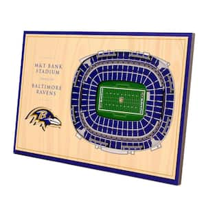 : YouTheFan NFL Baltimore Ravens 3D StadiumView