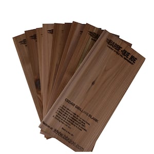 Cedar Grilling Planks 5 in. x11 in. Cooking Accessory (12-Pack)