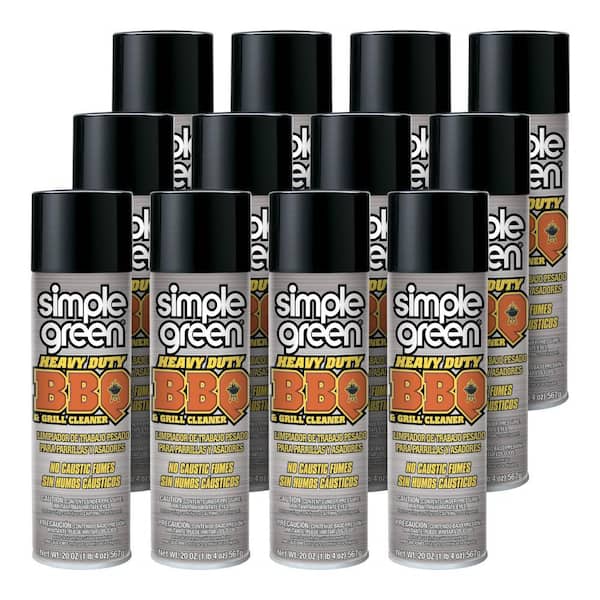 20 oz. Heavy-Duty Aerosol BBQ and Grill Cleaner (12-Pack)