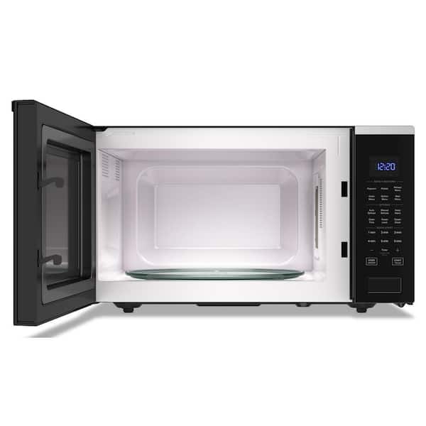 24.5 in. 1.6 cu. ft. Sensor Cooking Microwave in Stainless Steel