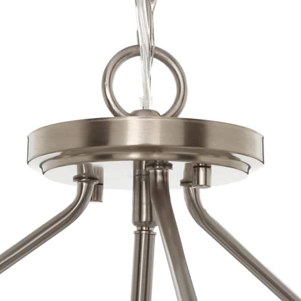 Progress Lighting Gulliver 17 in. 3-Light Brushed Nickel