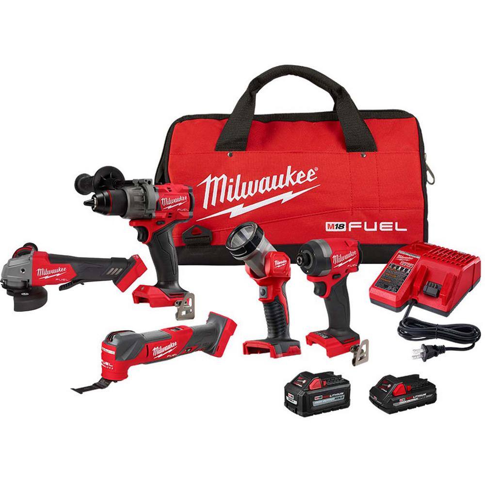 Milwaukee M Fuel Volt Lithium Ion Brushless Cordless Combo Kit